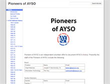 Tablet Screenshot of apayso.org